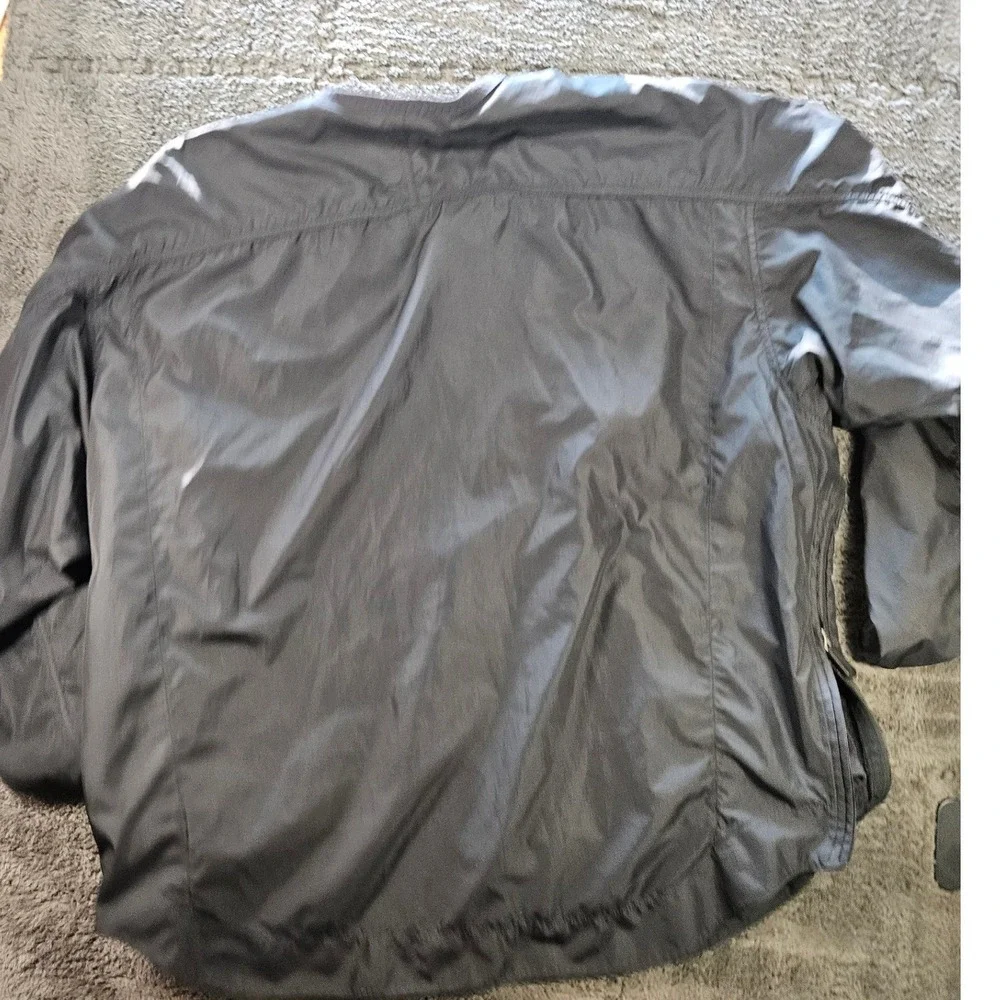 Nike Windbreaker Pullover Mens XL Black Crown Point Basketball Vintage Utility